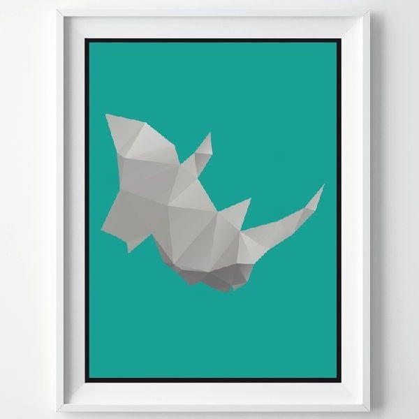 Plakat Rhino, A3