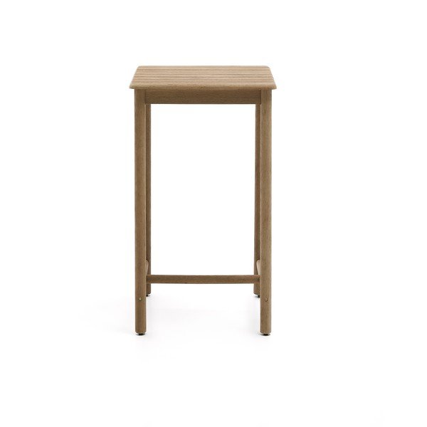 Ogrodowy stolik barowy z litego drewna akacjowego 78x78 cm Sori – Kave Home-image-4
