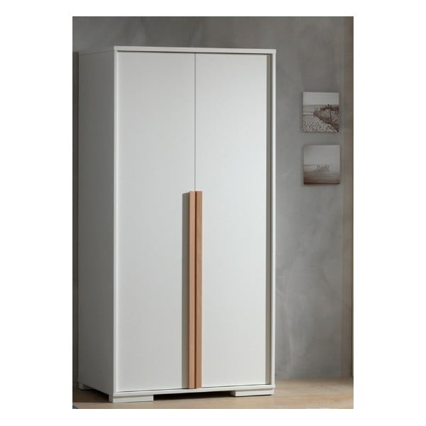 Szafa dziecięca biała 99x195 cm London - Vipack-image-1