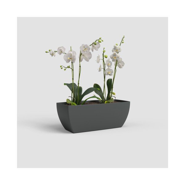 Doniczka z plastiku z recyklingu 30 cm Siena – Artevasi-image-3
