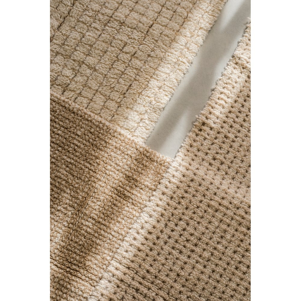 Wełniany chodnik odpowiedni do prania/tkany ręcznie w naturalnym kolorze 80x230 cm Unexpected Wool – Lorena Canals (zdjęcie 5)