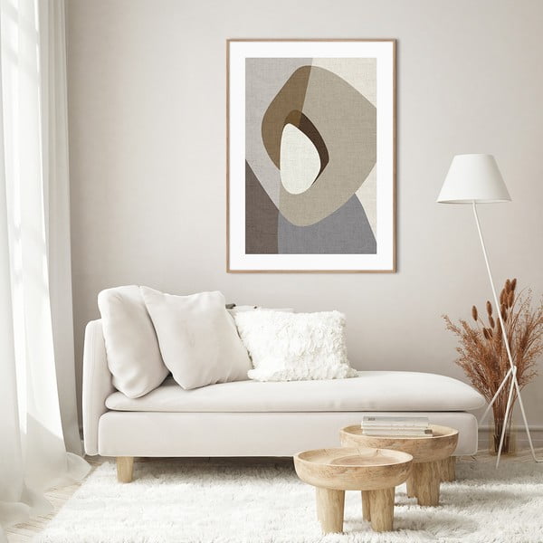 Obraz 50x70 cm Picasa Greige – Malerifabrikken-image-1