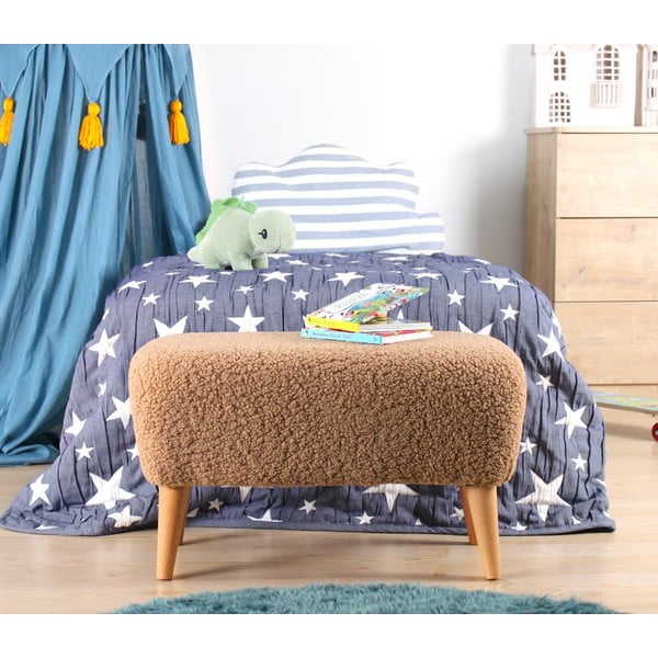 Brązowy puf dziecięcy Moouv – Artie-image-4