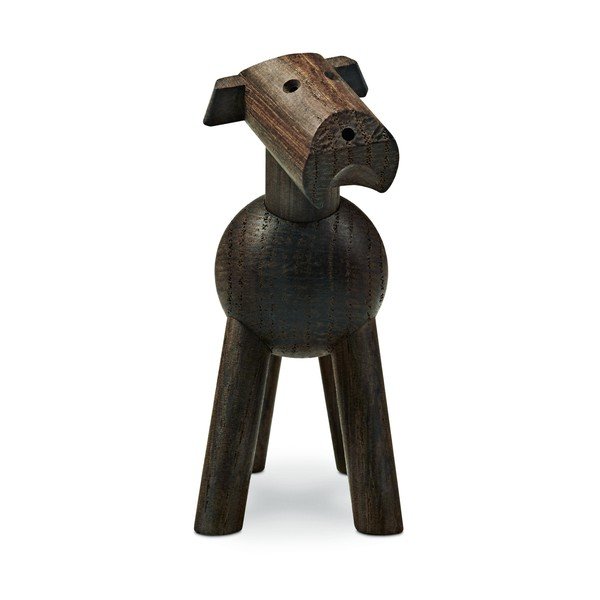 Figurka z litego drewna dębowego Kay Bojesen Denmark Tim Smoked-image-2