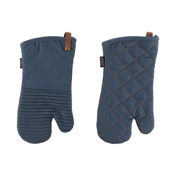 Rękawice kuchenne zestaw 2 szt. Indigo – Tiseco Home Studio
