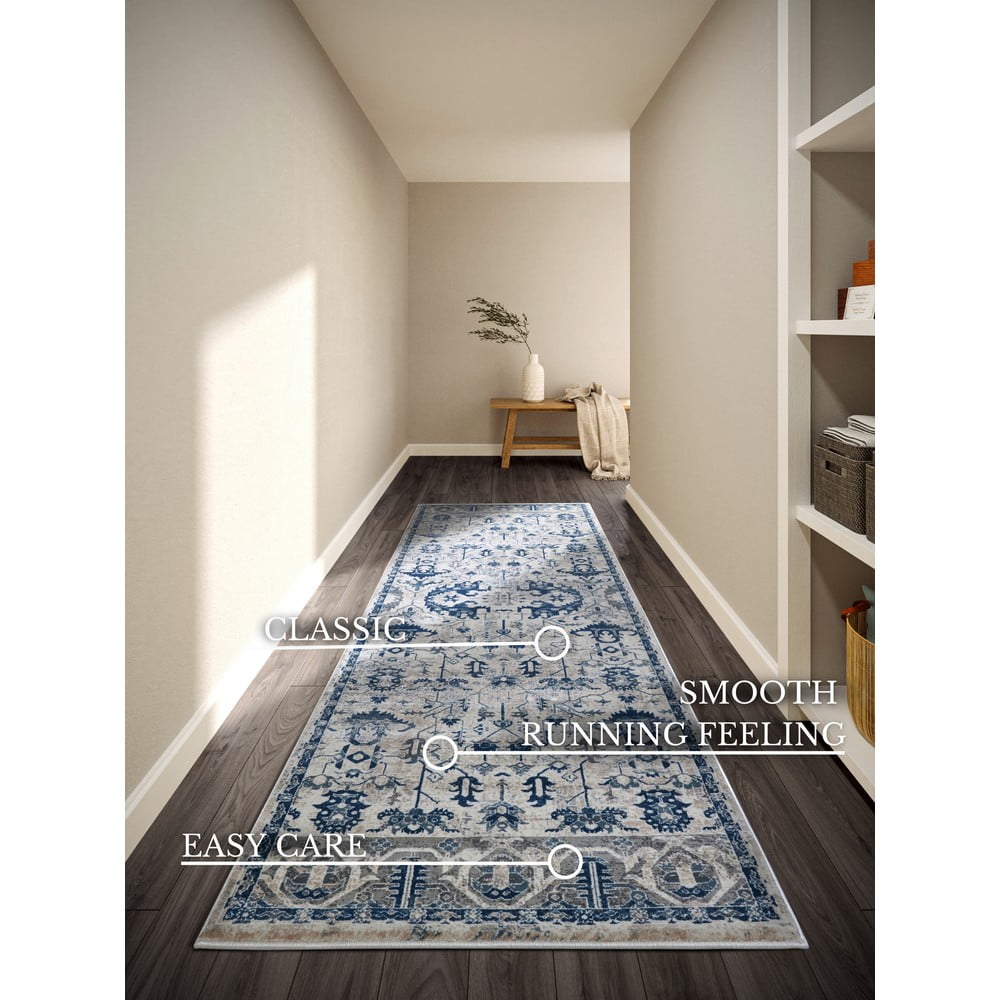 Niebieski chodnik 80x240 cm Emmanuel – Villeroy&Boch (zdjęcie 8)
