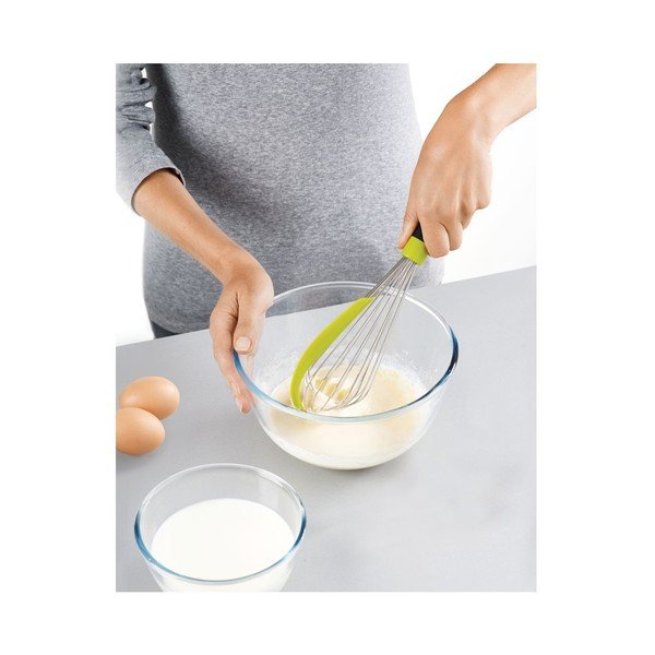Trzepaczka z łopatką Twist
  Whisk, zielona-image-2