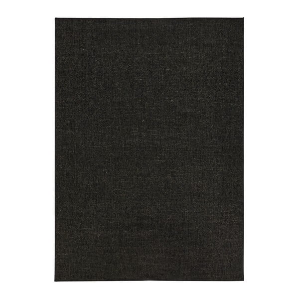 Czarny dywan dwustronny odpowiedni na zewnątrz Bougari Bougari Miami, 120x170 cm