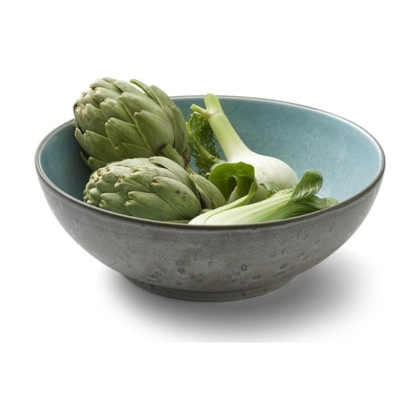 Niebiesko-szara miska kamionkowa ø 30 cm Mensa − Bitz-image-3