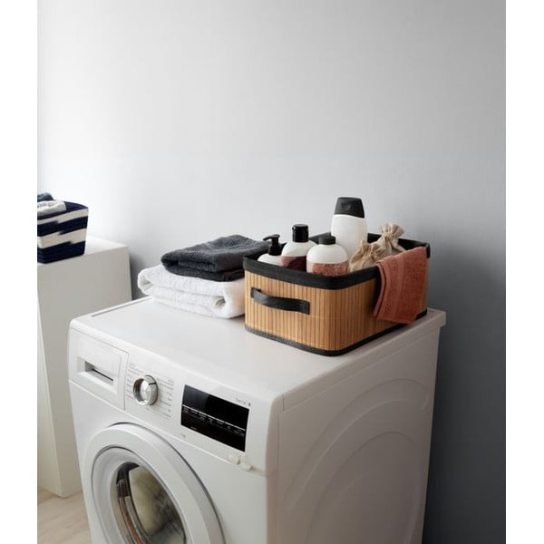 Bambusowy koszyk 35x25x15 cm Bamboo – Compactor-image-1