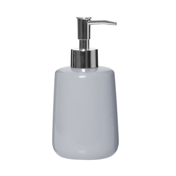 Szary ceramiczny dozownik mydła/kremu Premier Housewares, 340 ml