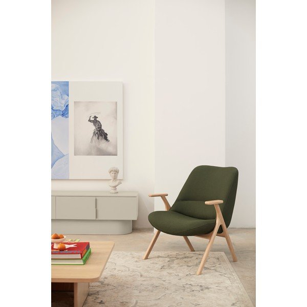 Ciemnozielony fotel Dins – Teulat-image-1