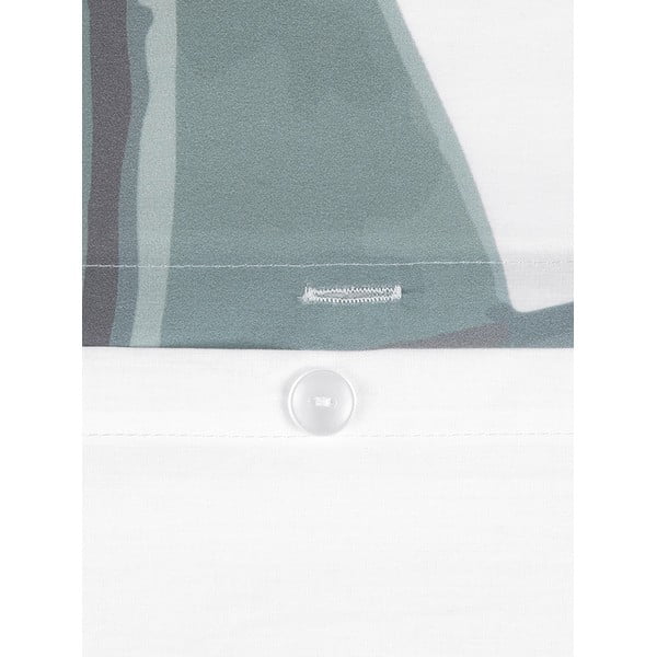 Biała pościel z perkalu bawełnianego 200x135 cm Eukalyptus – Westwing Collection-image-3