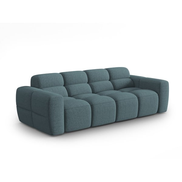 Niebieska sofa 256 cm Lisa – Micadoni Home-image-2
