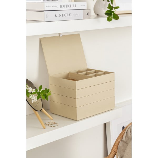 Szkatułka na biżuterię Fawn Paper Laminate – Bigso-image-4