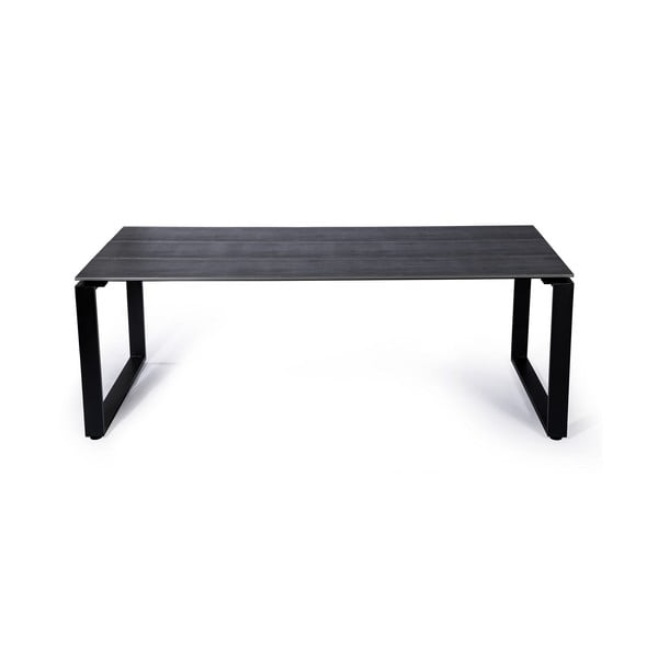 Szary stół ogrodowy Bonami Selection Strong, 210 x 100 cm