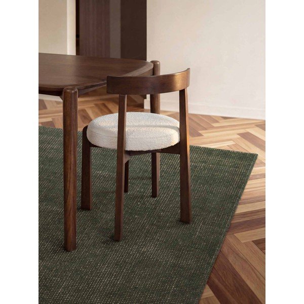 Ciemnozielony wełniany dywan tkany ręcznie 120x170 cm Greenwich – Ted Baker-image-1