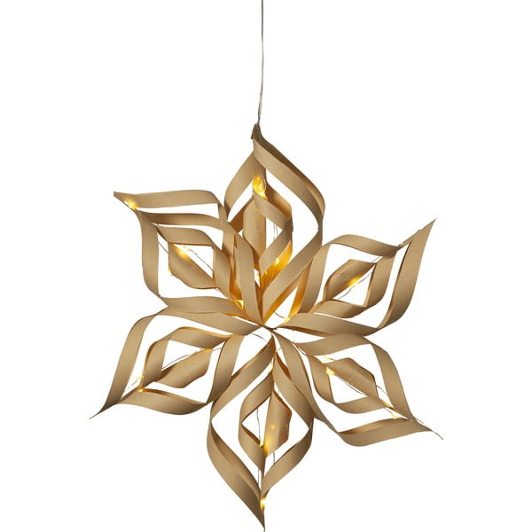 Dekoracja świetlna w kolorze złota ze świątecznym motywem Bella – Star Trading