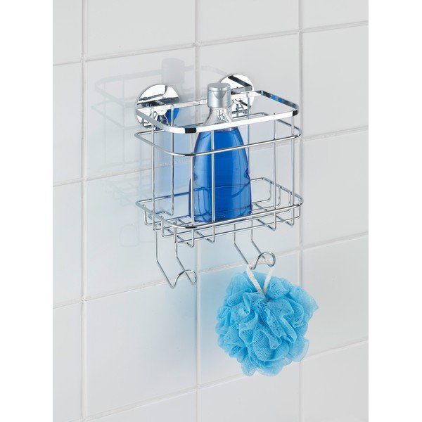 Samoprzyczepna półka Wenko Turbo-Loc 18 cm, do 40 kg-image-1