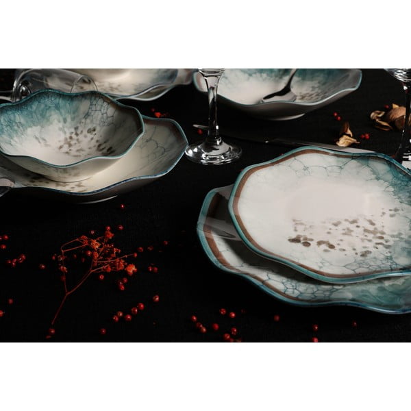 Zestaw talerzy z porcelany 24 szt. – Hermia-image-2