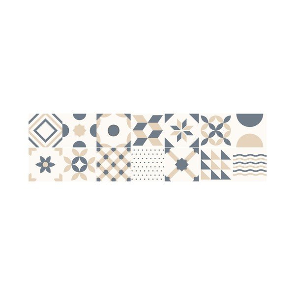 Zestaw 2 naklejek na schody Ambiance Stickers Stair Design, 15x105 cm-image-2
