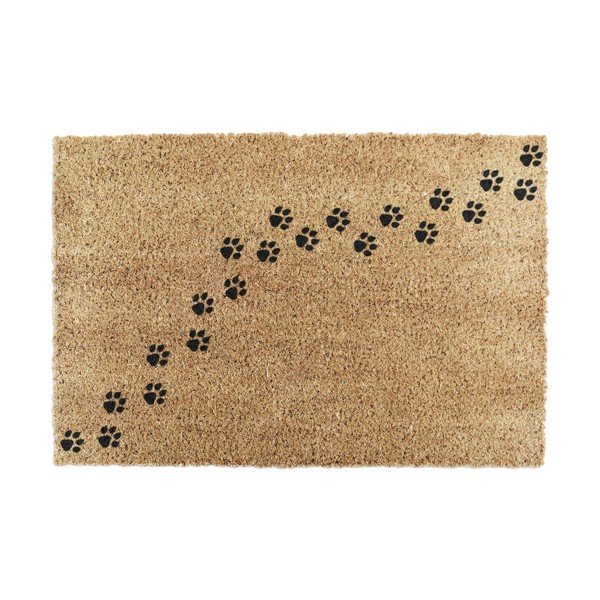 Wycieraczka z włókna kokosowego 40x60 cm Paw Prints – Artsy Doormats