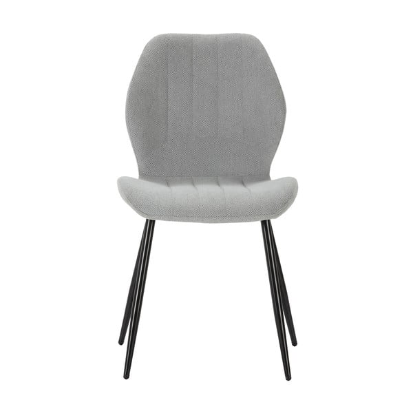 Jasnoszare krzesła zestaw 4 szt. Milu – Marckeric-image-2