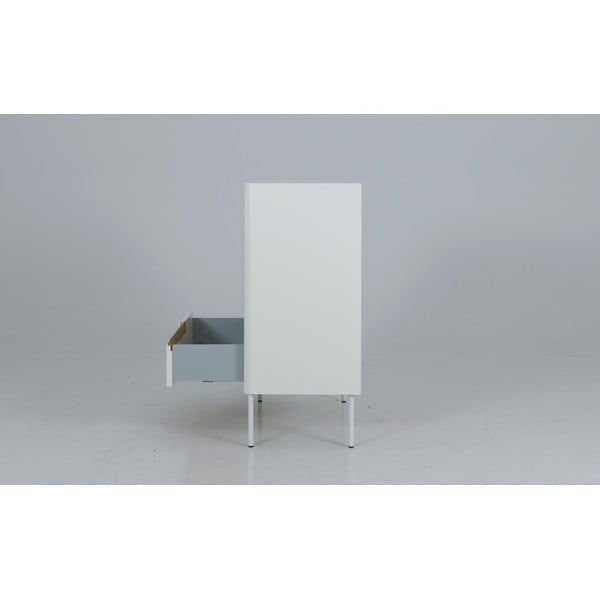 Biała komoda Tenzo Switch, 80x102 cm-image-1
