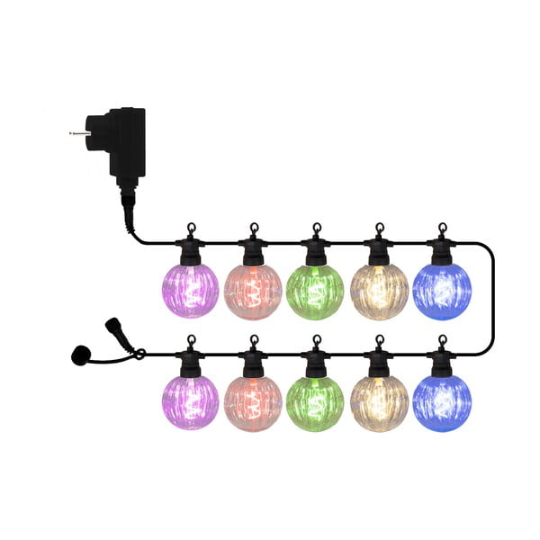 Girlanda świetlna liczba żarówek 10 szt. długość 300 cm Luke – Sirius