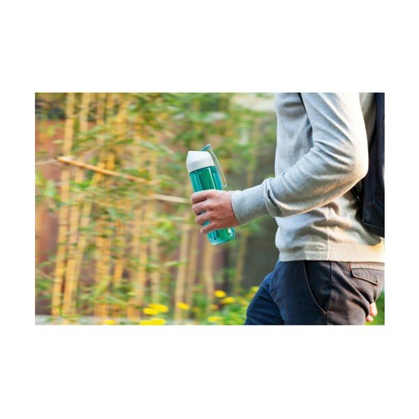 Szaro-niebieska butelka na wodęXD Design Neva, 450 ml-image-4