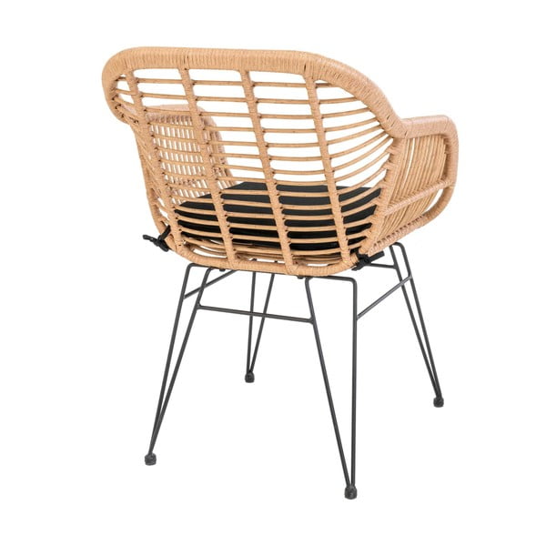 Zestaw 2 foteli ogrodowych ze sztucznego rattanu House Nordic Trieste-image-2