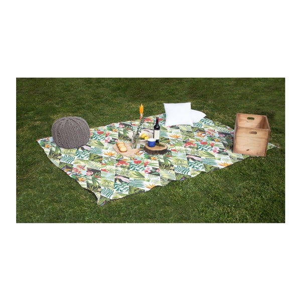 Koc piknikowy Surdic Manta Picnic Tropical Patchwork, 140 x 170 cm-image-2