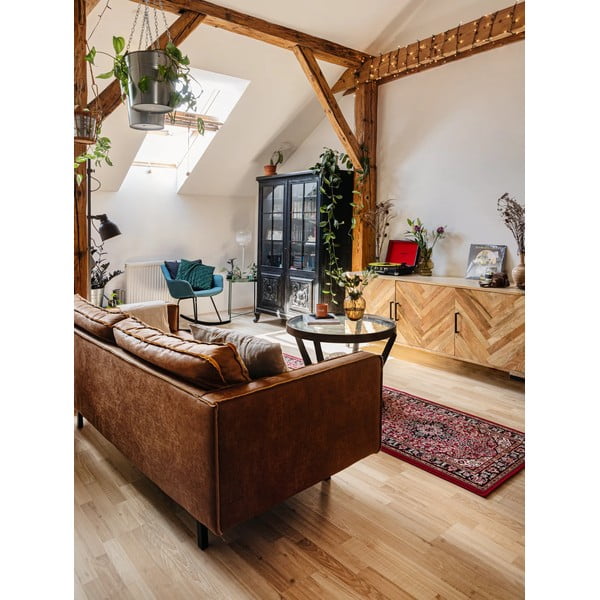 Czerwony chodnik Nouristan Skazar Isfahan, 80x250 cm-image-1