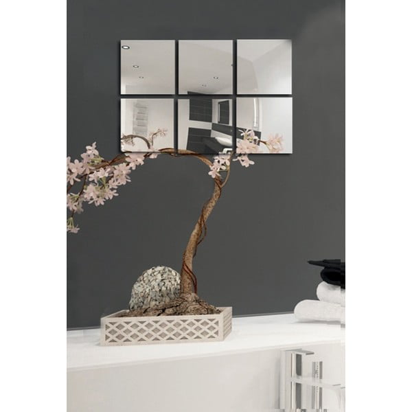 Lustra ścienne 6 szt. 10x10 cm – MSV-image-1