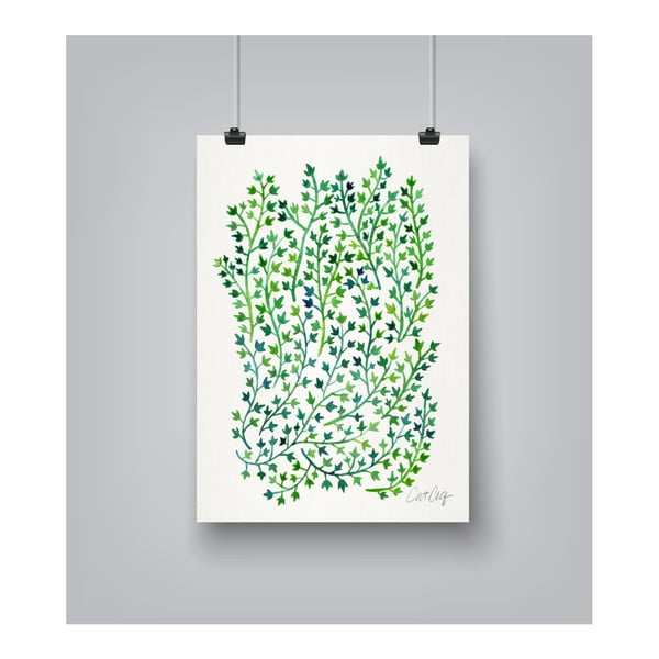 Plakat Americanflat Greenivy by Cat Coquillette, 30x42 cm