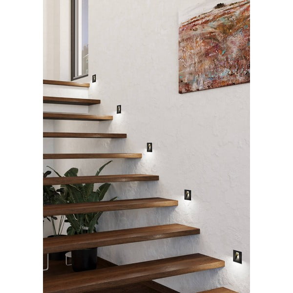 Czarny kinkiet LED MECINOS – EGLO-image-1