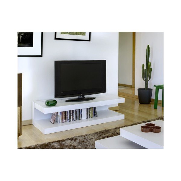 Biała szafka pod TV TemaHome Shore-image-3