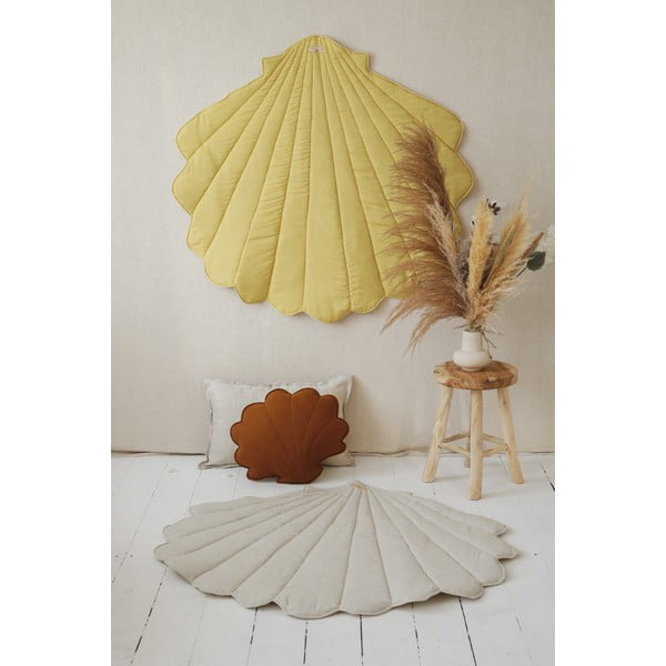 Żółty dziecięcy koc do zabawy Miód – Moi Mili-image-3