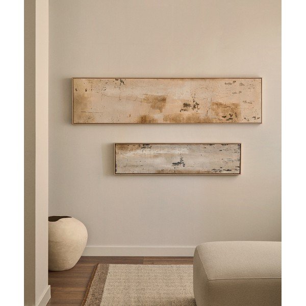 Obraz z ramą w zestawie/na płótnie 182x47 cm Silpa – Kave Home-image-1