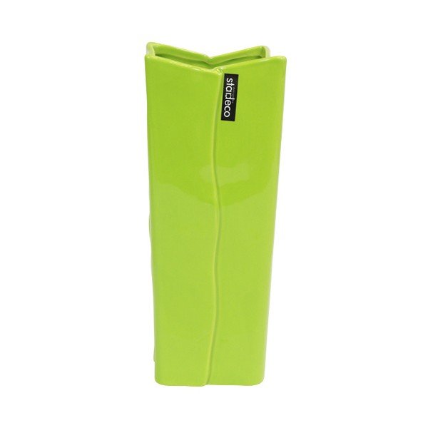 Ceramiczny wazon Sirlon 35 cm, zielony