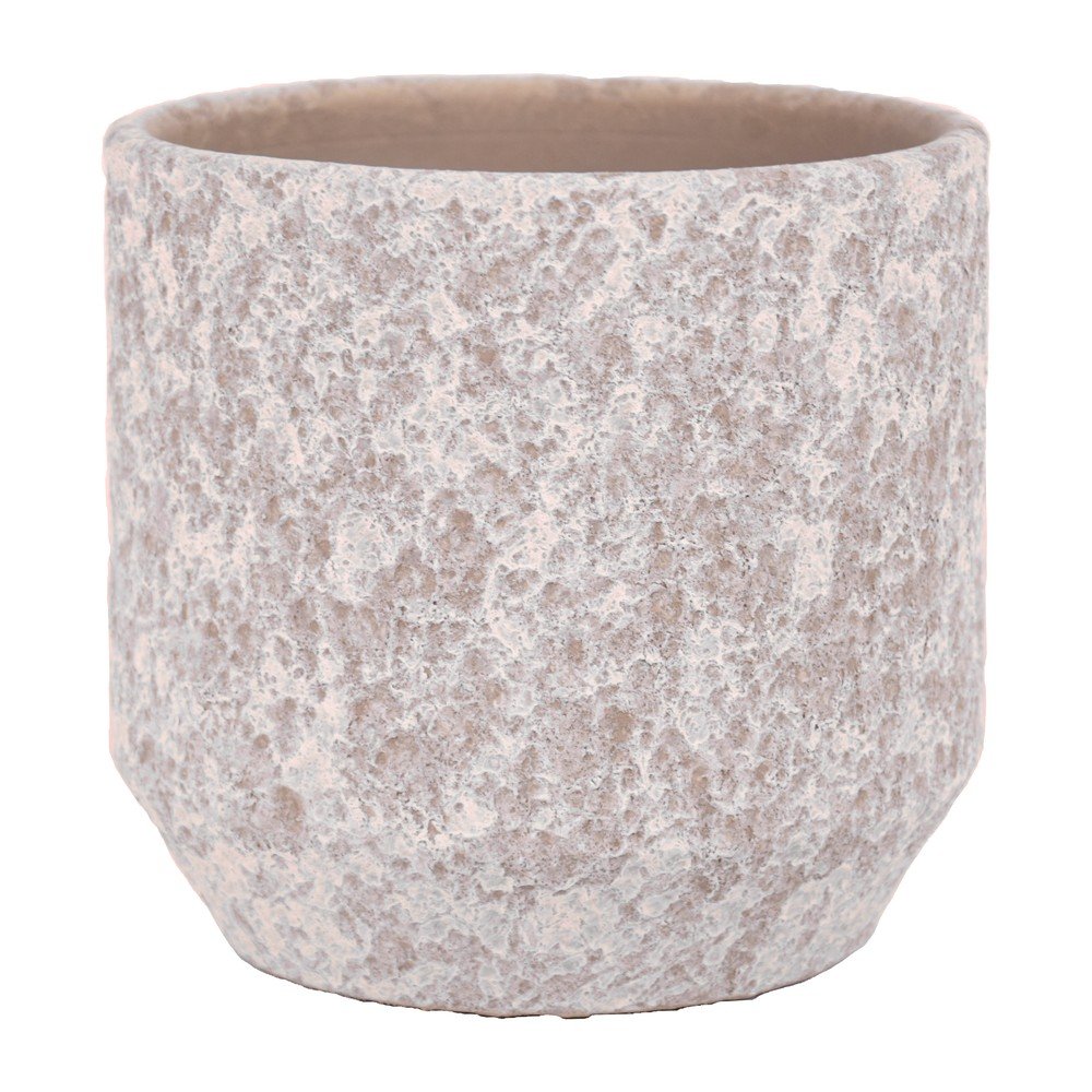 Ceramiczna ręcznie wykonana osłonka na doniczkę ø 14 cm Almada – Ego Dekor
