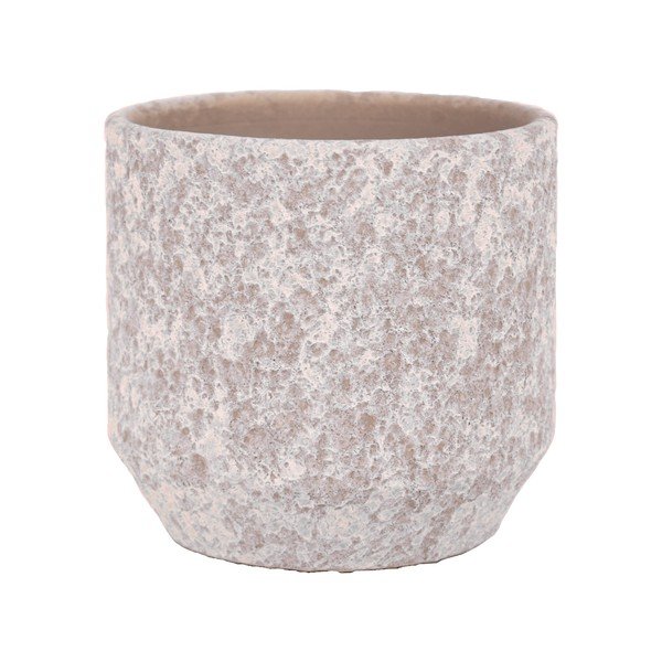 Ceramiczna ręcznie wykonana osłonka na doniczkę ø 14 cm Almada – Ego Dekor