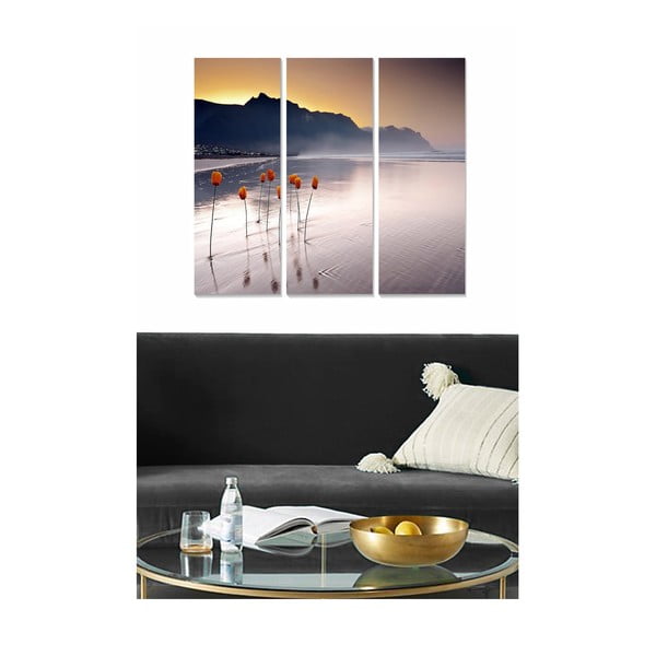 Obrazy zestaw 3 szt. 20x50 cm – Wallity-image-1