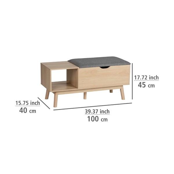 Szafka na buty z ławką Edda – Wenko-image-3