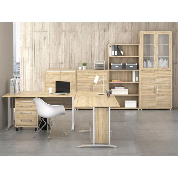 Regał modułowy w dekorze dębu 89x113 cm Prima – Tvilum-image-1