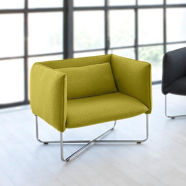 Żółty fotel Softline Groove-image-4