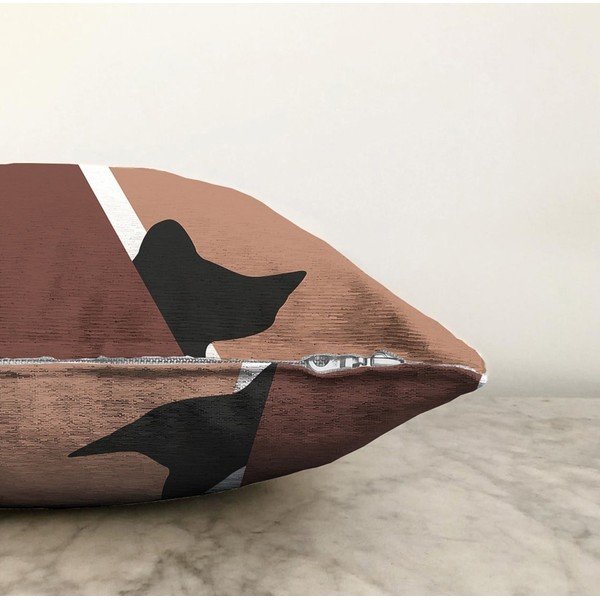Poszewka na poduszkę z domieszką bawełny Minimalist Cushion Covers Kitten, 55x55 cm-image-1