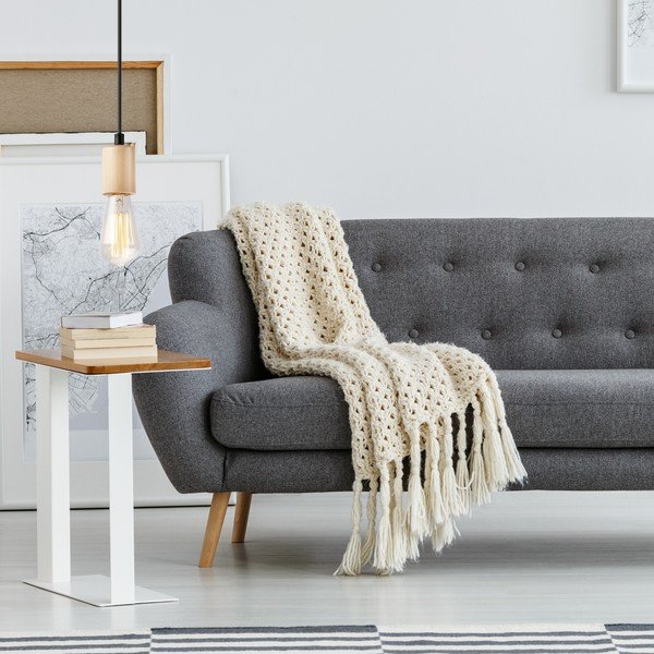 Lampa wisząca w naturalnym kolorze Leon – LAMKUR-image-3