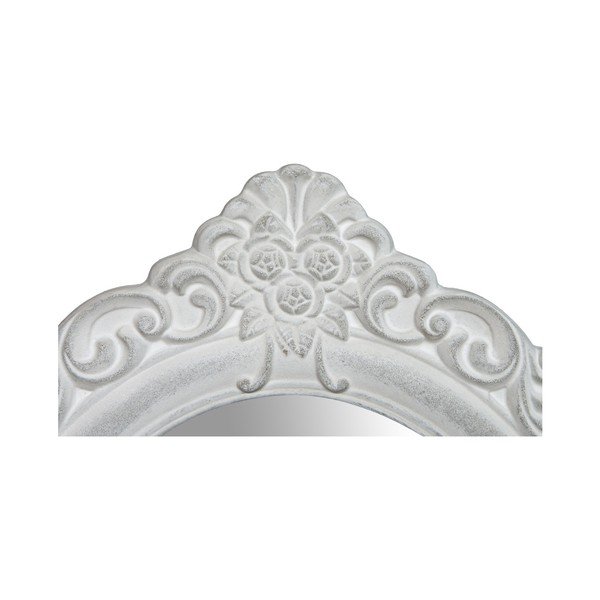 Lustro w białej ramie Crido Consulting Oval-image-1