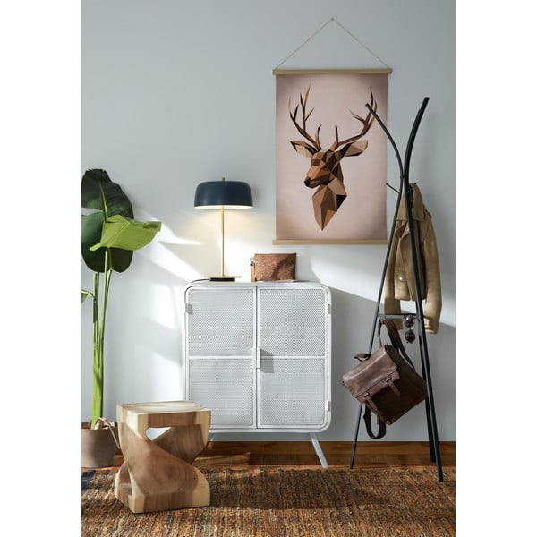 Czarny wieszak Kave Home Stearn, wys. 183 cm-image-1